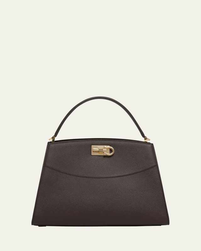 The New Studio Box Leather Top-Handle Bag